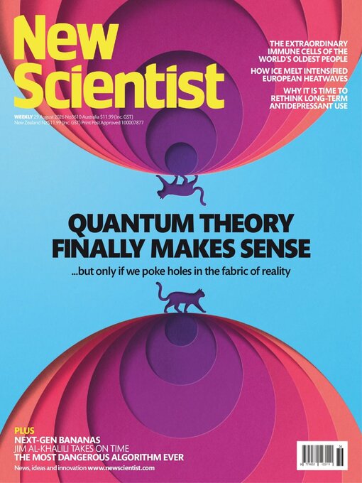Cover image for New Scientist Australian Edition
